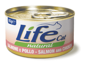 Life Natural Cat - SALMONE E POLLO 85g