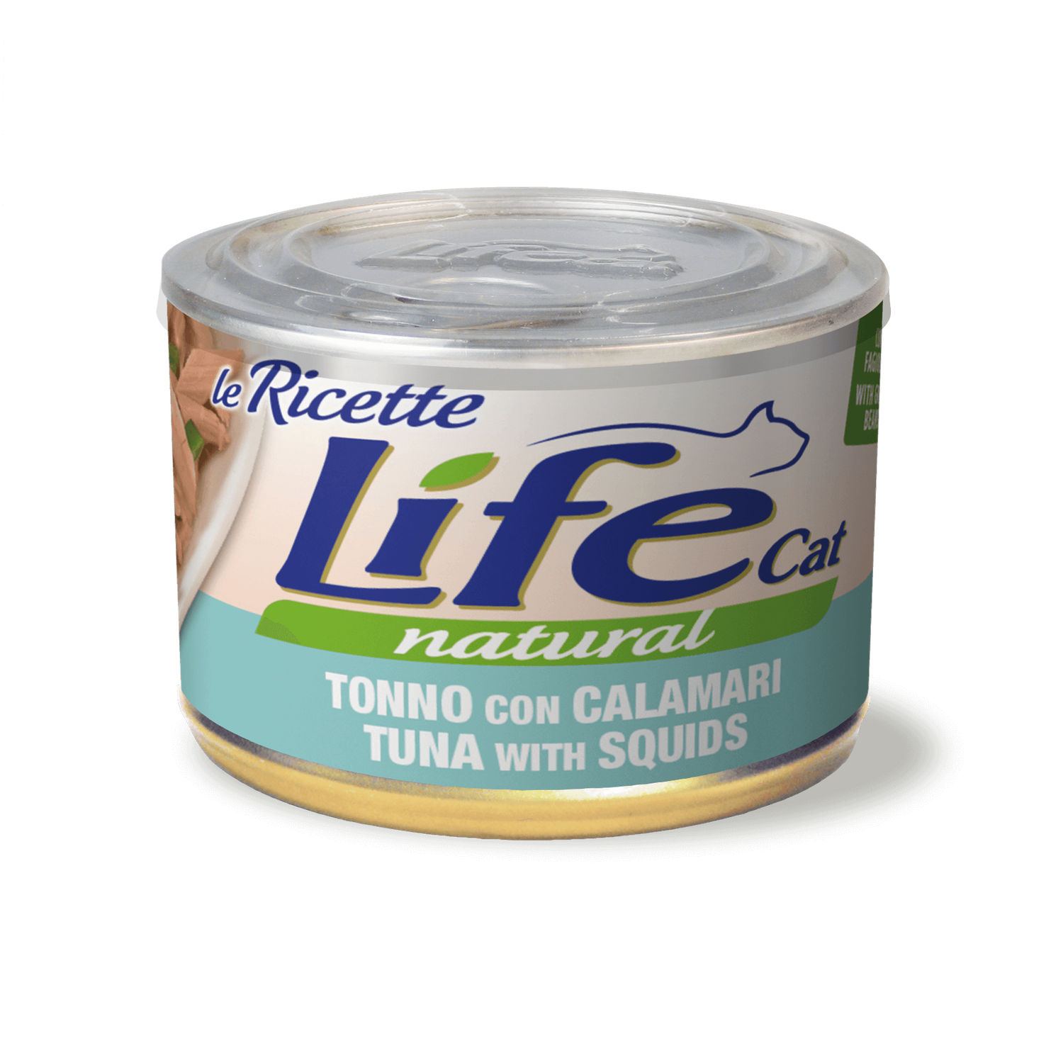 Life Natural Cat - Tonno con calamari 150gr