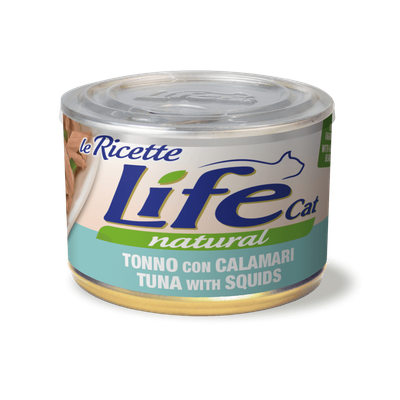Life Natural Cat - Tonno con calamari 150gr