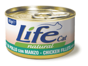 Life Natural Cat - POLLO E MANZO 85g