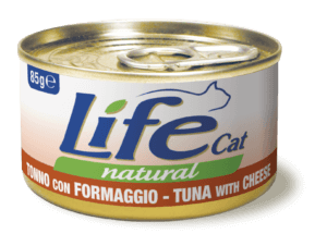 Life Natural Cat - TONNO CON FORMAGGIO 85g
