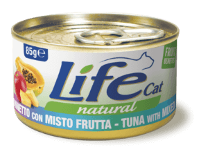 Life Natural Cat - Tonnetto con misto frutta 85g