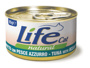 Life Natural Cat - Tonnetto con pesce azzurro 85g