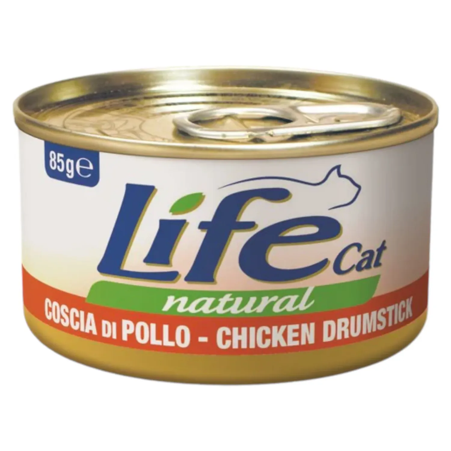 Life Natural Cat - Coscia di pollo - lattina 85gr