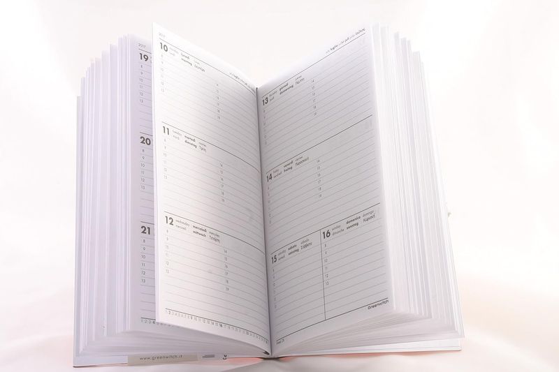 Agenda New Age 2026 Settimanale 12 M. Pocket Safian Nero