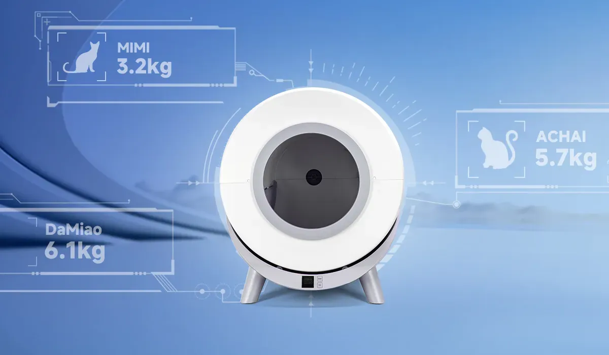 Nobleza Smart Self-Cleaning Cat Litter Box-10W-L57.1*W53.1*H58.4cm