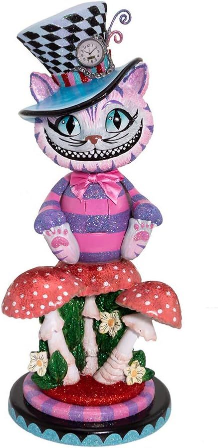 Kurt S. Adler Hollywood Nutcrackers - Alice - The Cheshire Cat and the Nutcracker