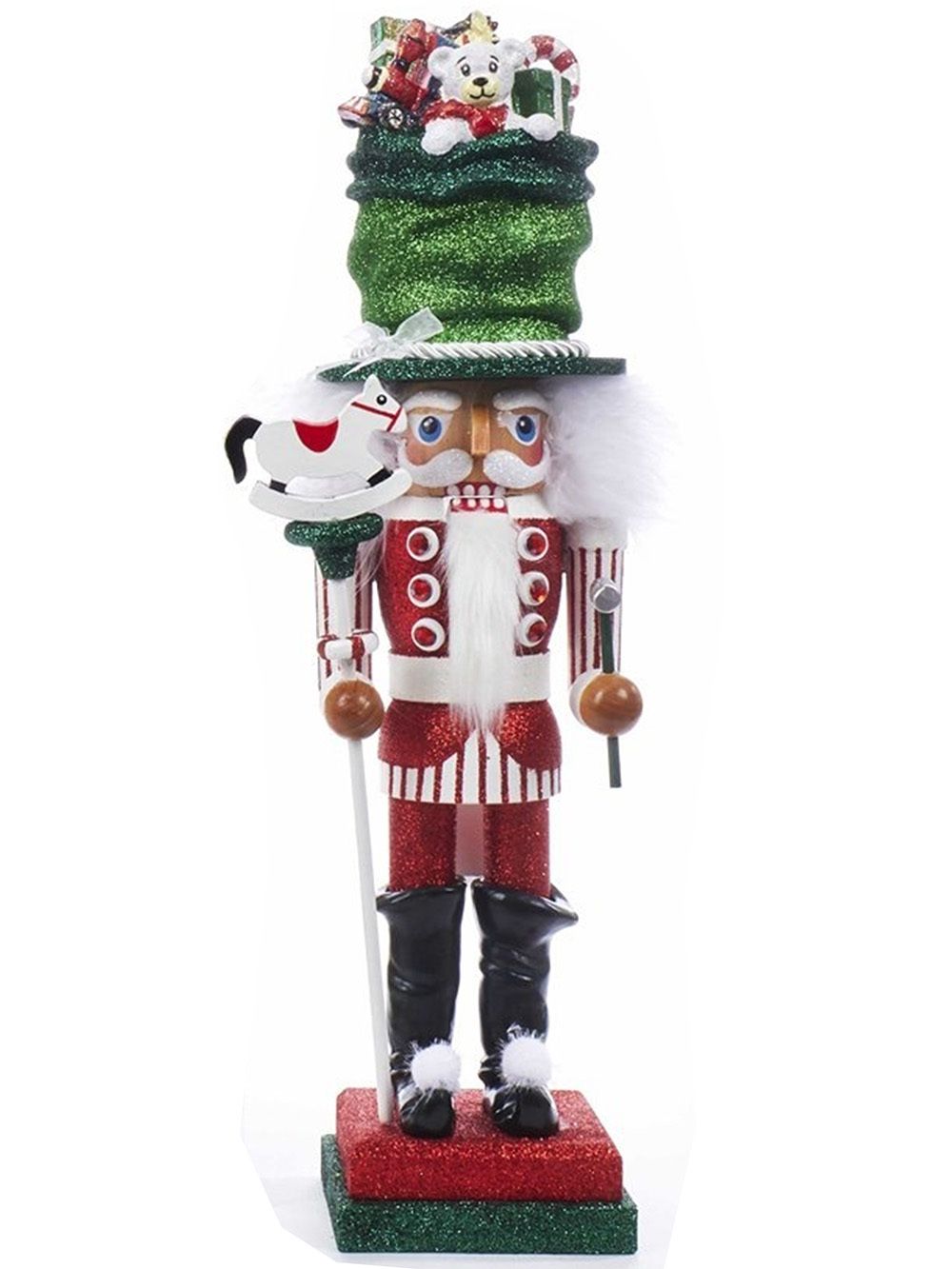 Kurt S. Adler Hollywood Nutcrackers - Nutcracker Soldier with Hat Toy