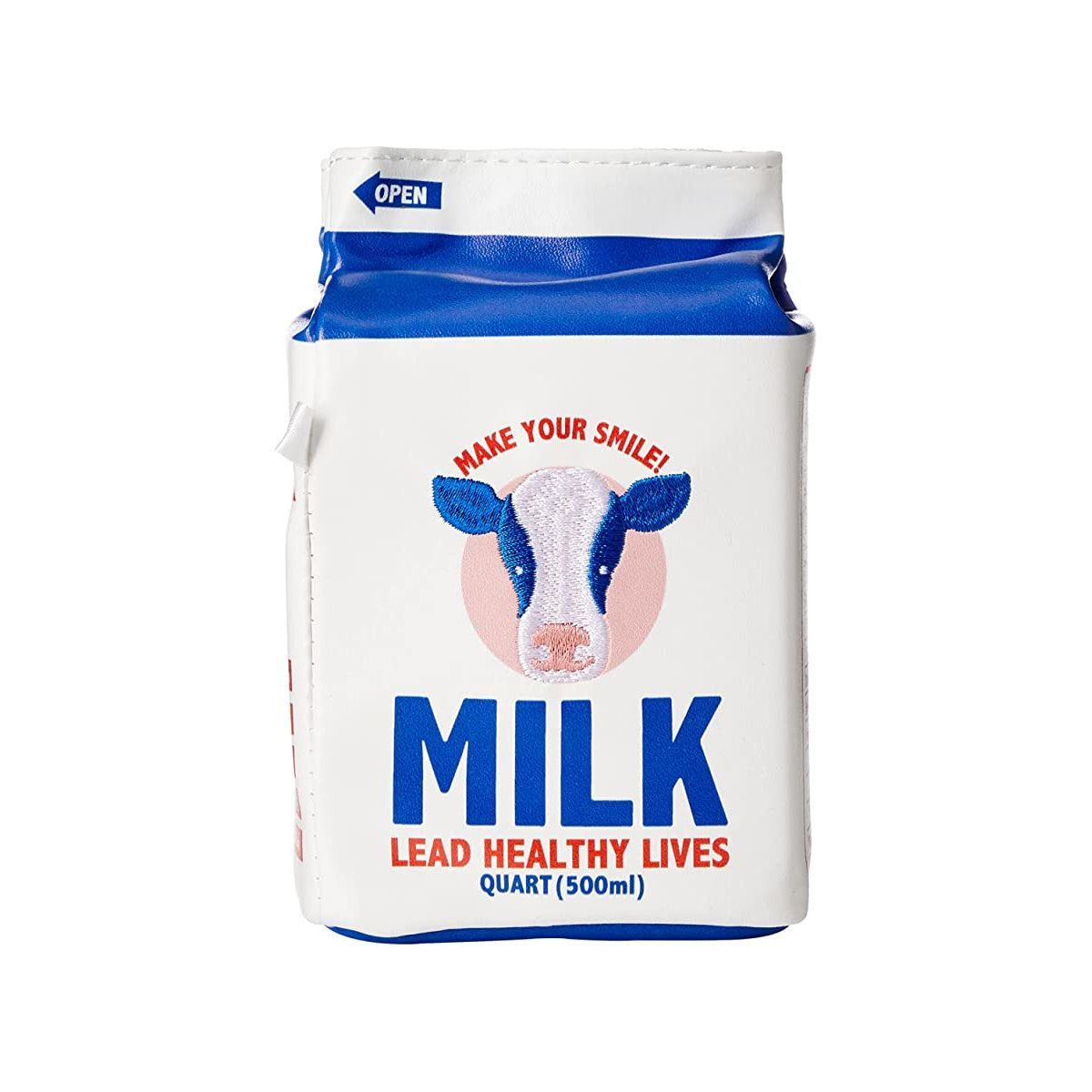 Marushin Pencil Case - Milk Pouch, 15 x 8.5 x 8.5 cm Yap Yup!