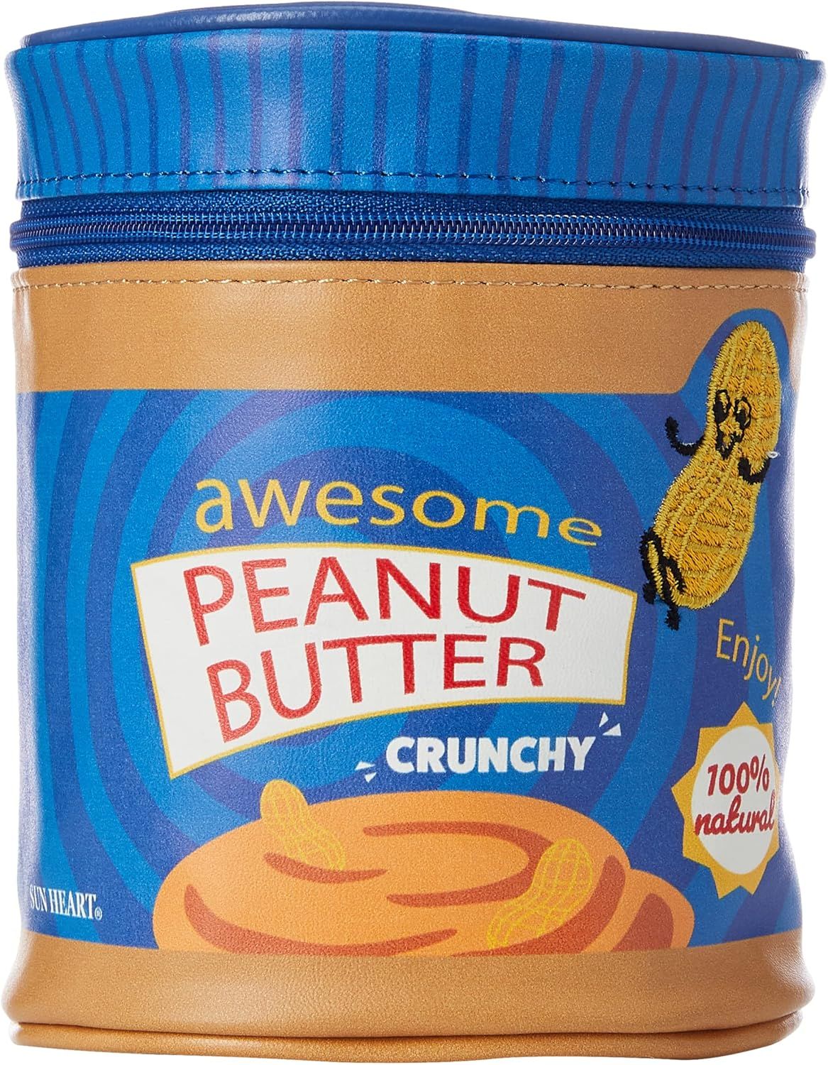 Marushin Pencil Case - Peanut Butter, 10x10x16 cm Yap Yup!
