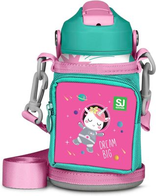 SJ GANG STYLE JAM Water Bottle with Bottle Cage - Unicorn