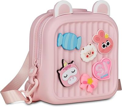 SJ GANG STYLE JAM Girly Pins Pink Backpack
