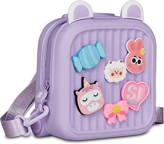 SJ GANG STYLE JAM Girly Pins Lilac Backpack
