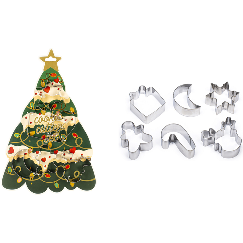 TRI COASTAL - CHRISTMAS TREE COOKIE CUTTER SET