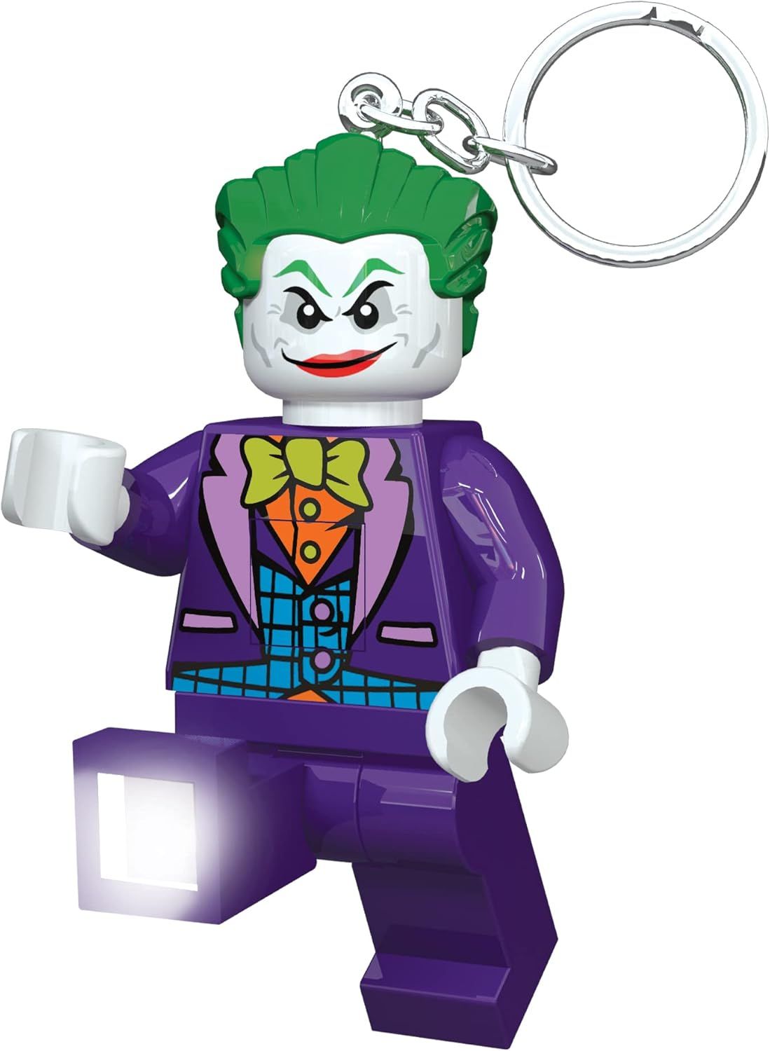 Keychain with Led Lego - Joker