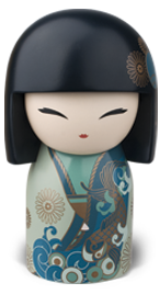 Kimmidoll Keychain - Yoshiko "Good Luck"