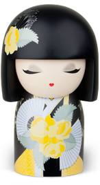 Kimmidoll Keychain - Naomi &quot;Honest Beauty&quot;