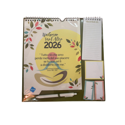 2026 Wall Calendar: One Day Leads to Another, Planner with Quotes - BIEMBI