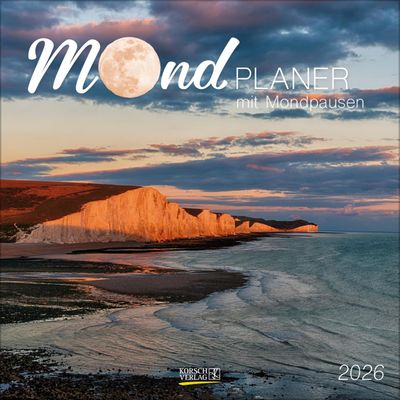 2026 Full Moon CALENDAR 30 X 30 CM wall