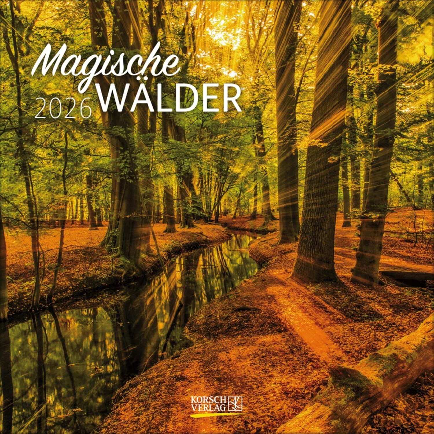 2026 Magic Woods CALENDAR 30 X 30 CM wall
