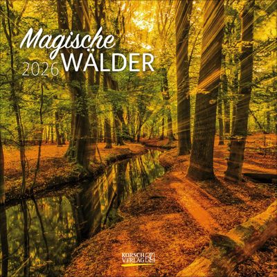 2026 Magic Woods CALENDAR 30 X 30 CM wall