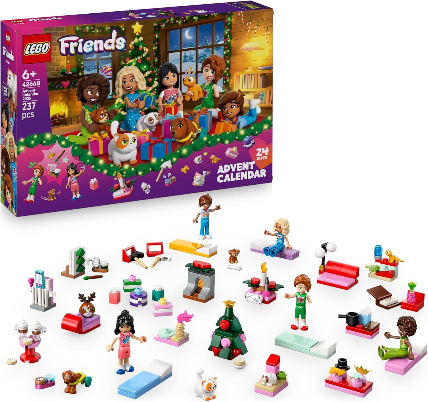 Lego Advent Calendar 2025 - Friends 42668
