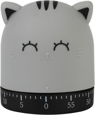 ITotal - Kitchen Timer - Grey Cat