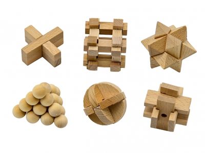 ITotal - Wooden Puzzle Set