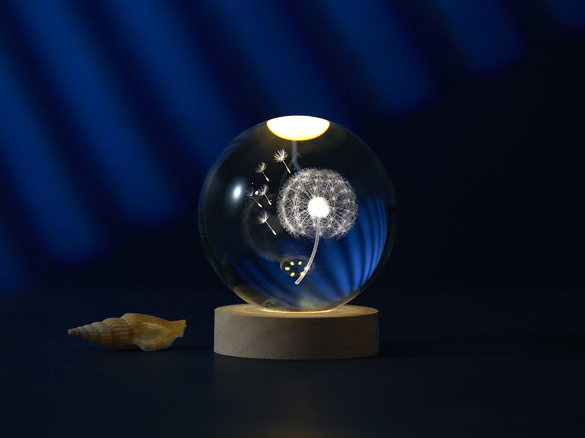 Lamp Large Sphere Dandelion - Total Juggling