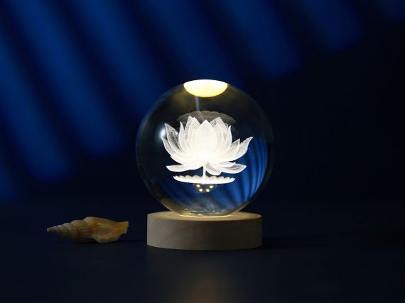 Lamp Large Sphere Lotus - Total Juggling