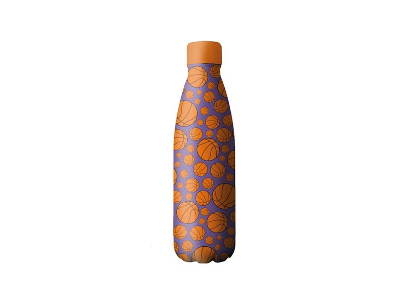ITotal - Thermal Water Bottle 500 ml - Basketball
