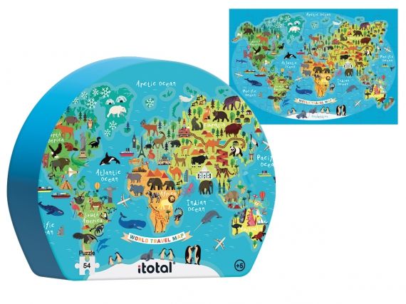 Puzzle 49 pcs age 5+ SPACE World Travel