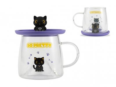 ITotal - Charmy Glass - Black Cat