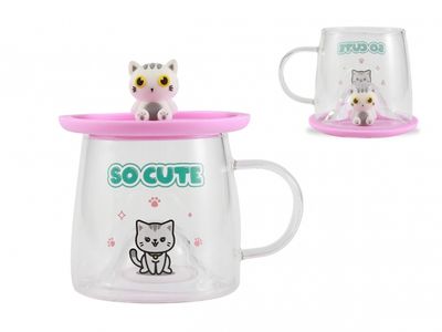 ITotal - Charmy Glass - White Cat