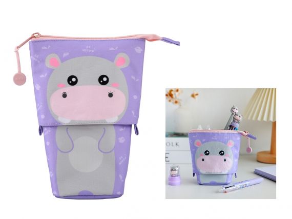 ITotal - Pop Up Pencil Case - Hippo