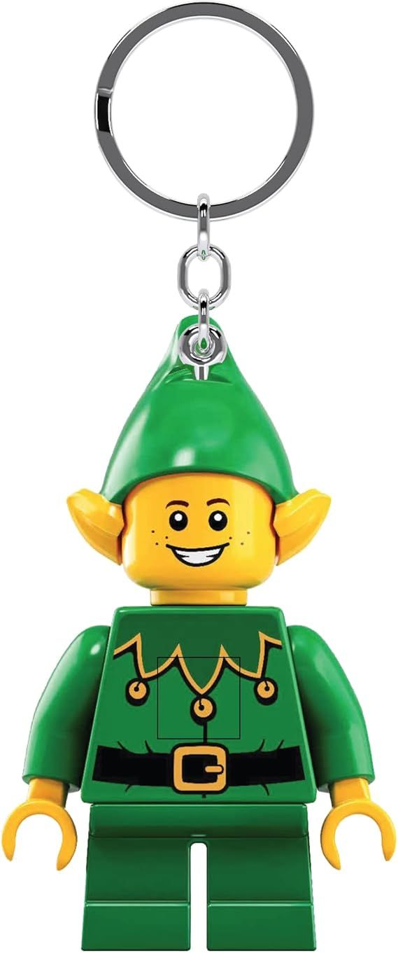 Keychain with Led Lego - Christmas Elf