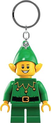 Keychain with Led Lego - Christmas Elf
