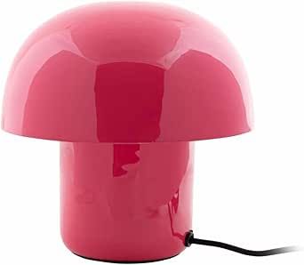 Present Time - Fat Mushroom Table Lamp H20cm Bright Pink