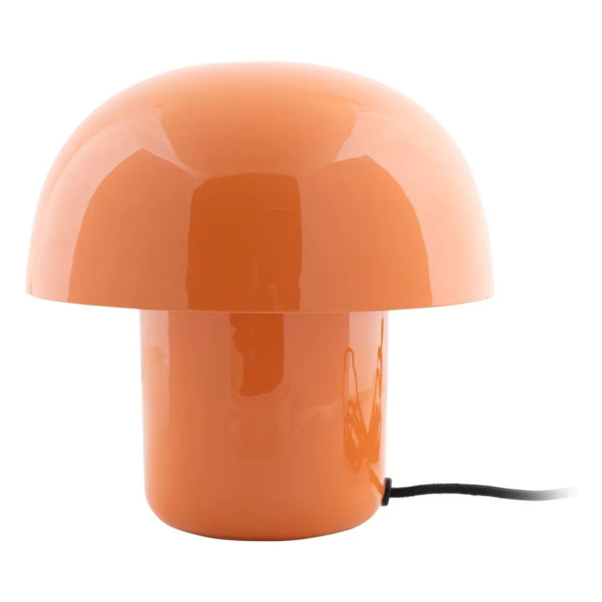 Present Time - Fat Mushroom Table Lamp H20cm Orange