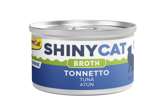 Gimcat ShinyCat 70g Can Tuna in Cooking Broth