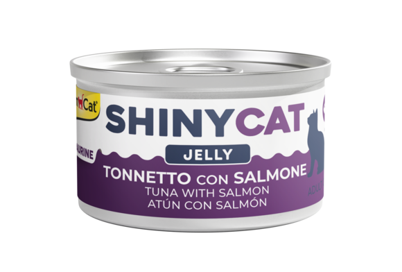 Gimcat ShinyCat 70g Can TUNA WITH SALMON in jelly