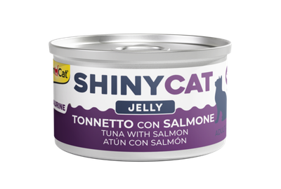 Gimcat ShinyCat 70g Can TUNA WITH SALMON in jelly