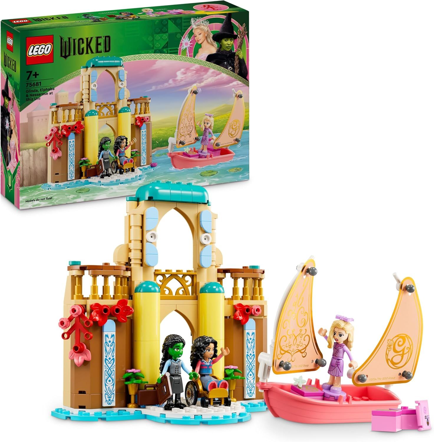 Lego 75681 - Wicked Glinda, Elphaba, and Nessarose at Shiz University