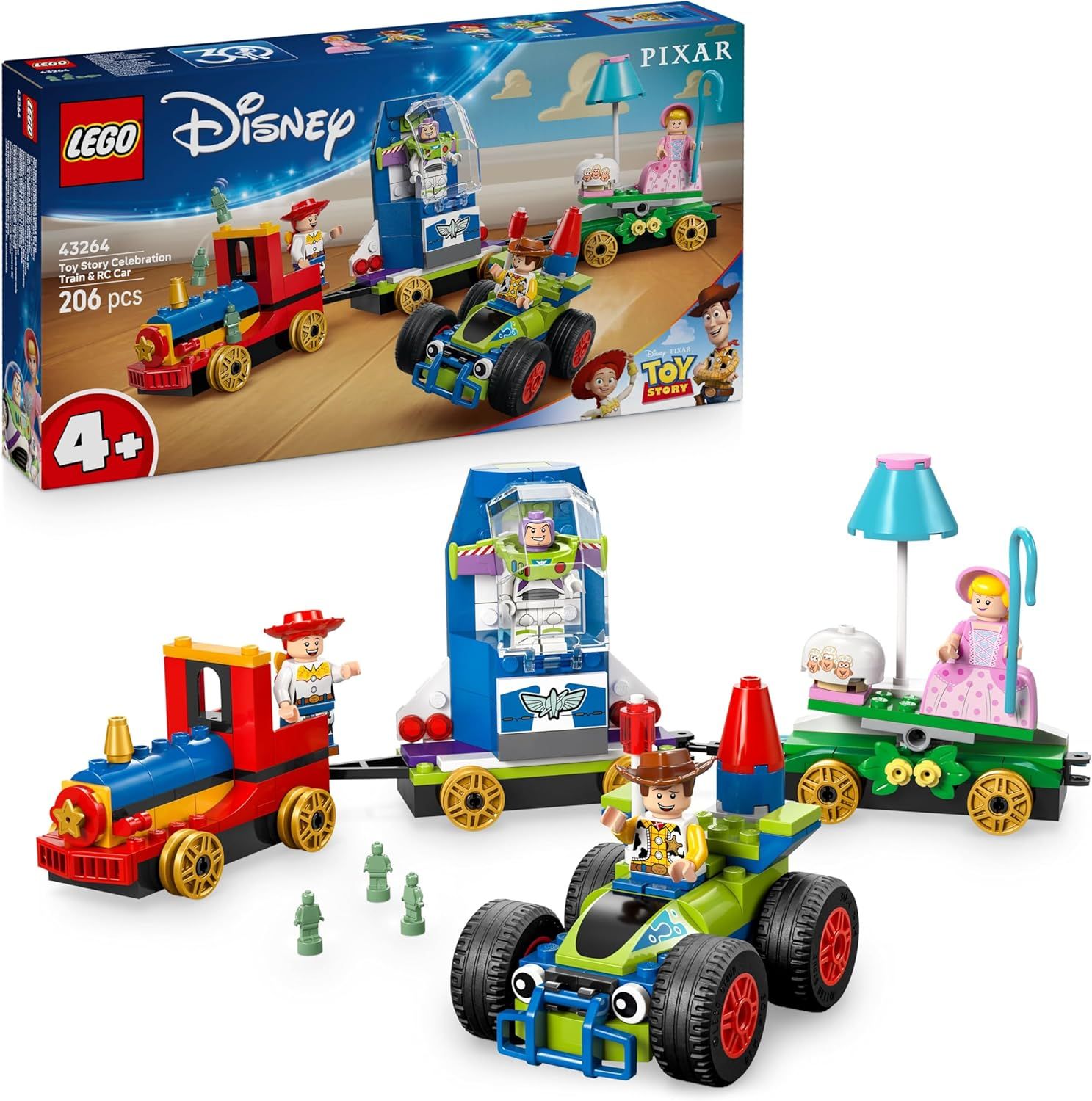 Lego 43264 Disney - Toy Story: Celebratory RC Train and Car
