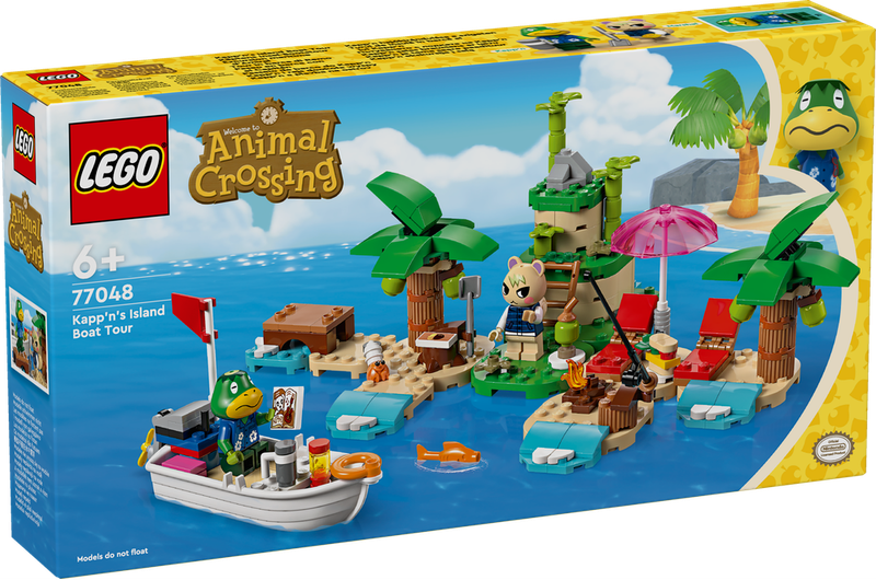 LEGO Animal Crossing 77048 Remo's Boat Tour