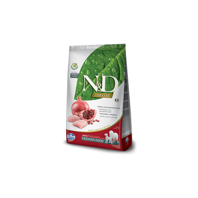 Farmina N&amp;D Prime Dog Chicken And Pomegranate Adult Medium/Maxi Kg.2.5