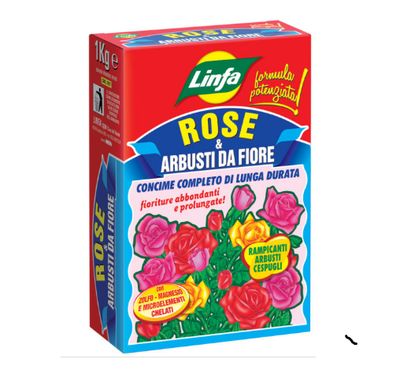 Linfa - Fertilizer Roses And Flowering Shrubs 1 Kg