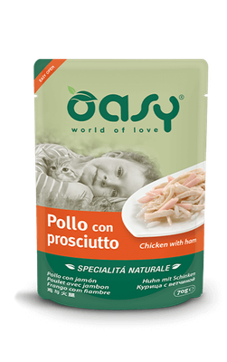 Oasy Natural Specialties - Chicken With Ham 70 g