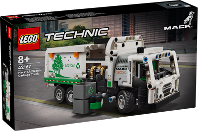 LEGO TECHNIC GARBAGE TRUCK MACK® LR ELECTRIC 42167