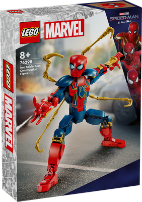 LEGO SUPER HEROES IRON SPIDER-MAN BUILDABLE CHARACTER 76298